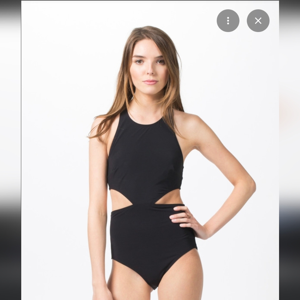 Flagpole Lynn Cutout One Piece Swim Suit